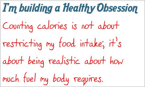 obsession counting calories