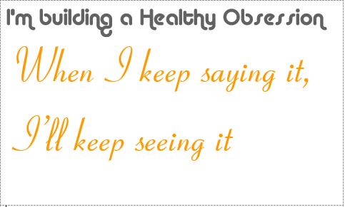 obsession keep saying it